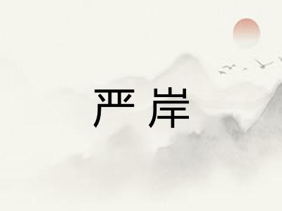 严岸 严岸