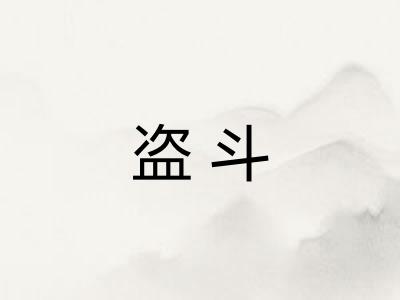 盗斗 盗斗