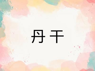 丹干 丹干