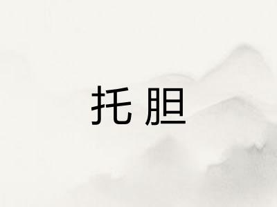 托胆 托胆