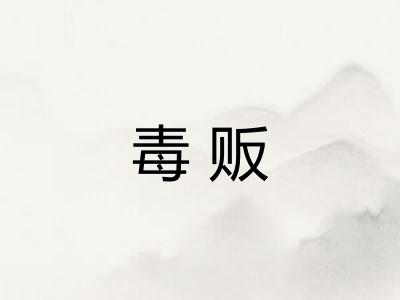 毒贩 毒贩