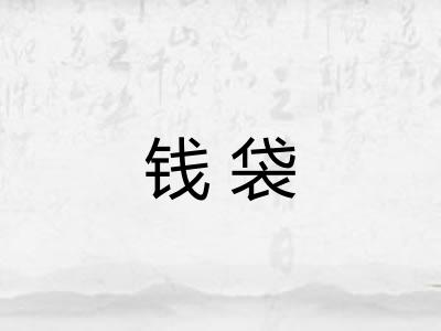 钱袋