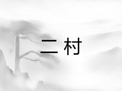 二村 二村