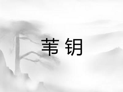 苇钥 苇钥