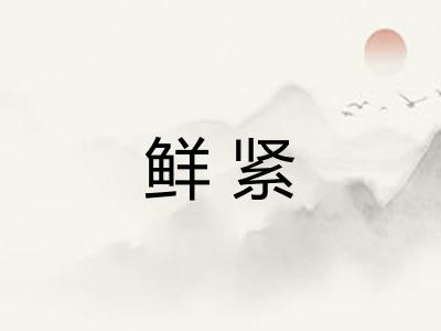 鲜紧 鲜紧