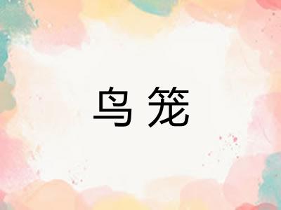 鸟笼 鸟笼
