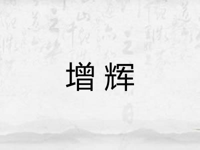 增辉