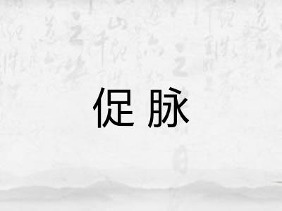 促脉 促脉