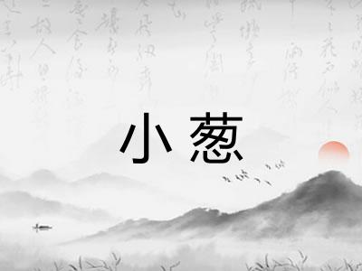 小葱 小葱