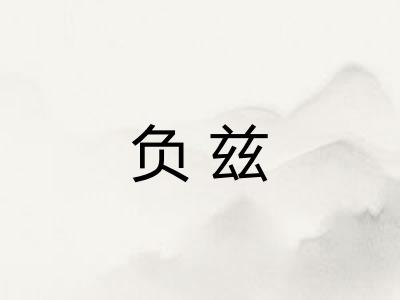 负兹 负兹