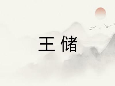 王储