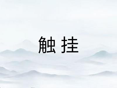触挂 触挂