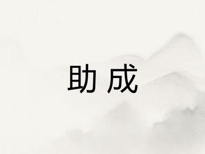 助成