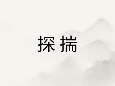 探揣 探揣