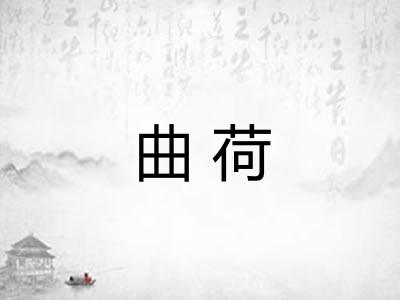 曲荷 曲荷