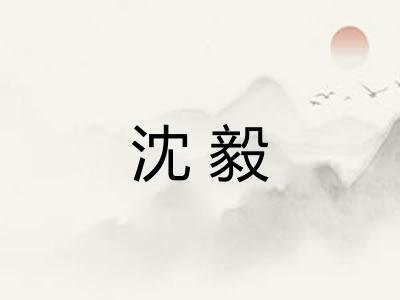 沈毅 沈毅