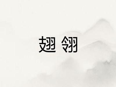 翅翎 翅翎
