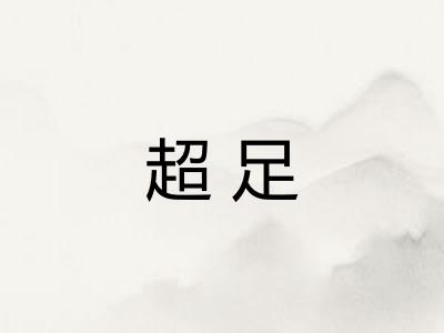 超足 超足