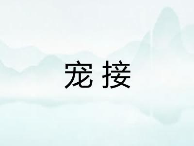 宠接 宠接