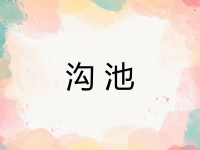 沟池 沟池
