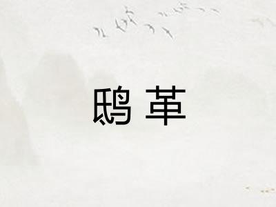 鸱革 鸱革