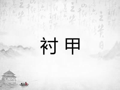 衬甲 衬甲