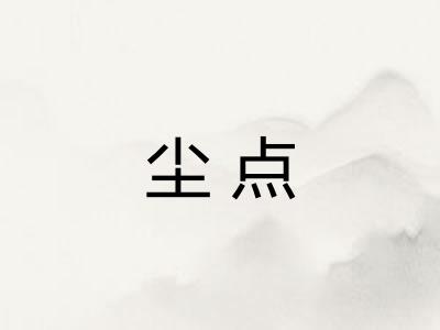 尘点 尘点