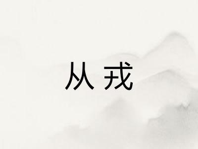 从戎 从戎
