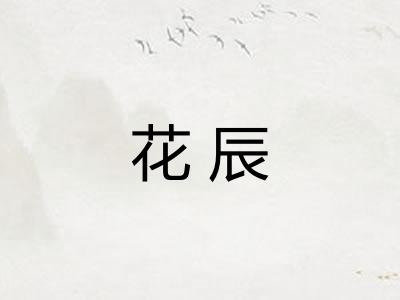 花辰 花辰