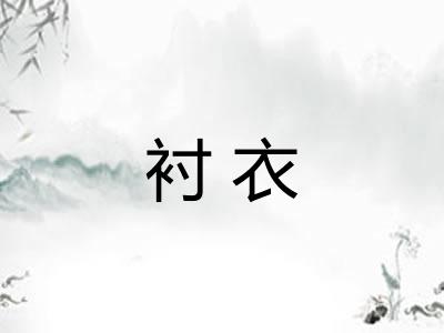 衬衣 衬衣