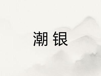潮银