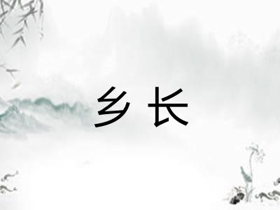 乡长 乡长