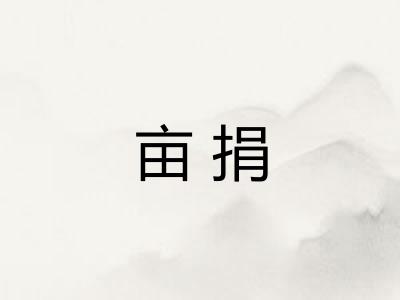 亩捐 亩捐