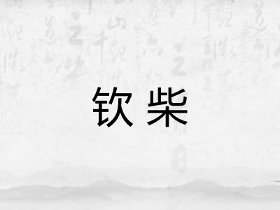 钦柴
