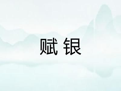 赋银 赋银