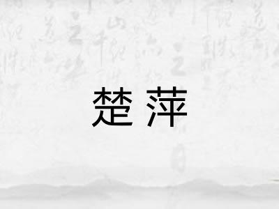 楚萍