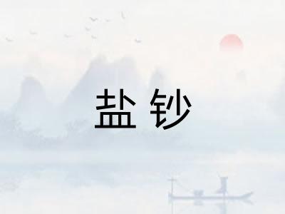 盐钞 盐钞