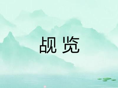 觇览