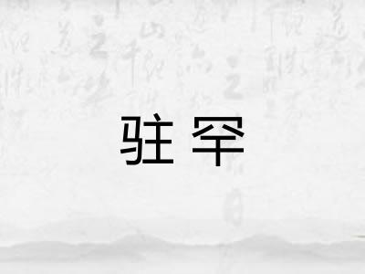 驻罕 驻罕