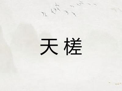 天槎 天槎