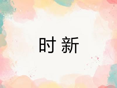 时新 时新