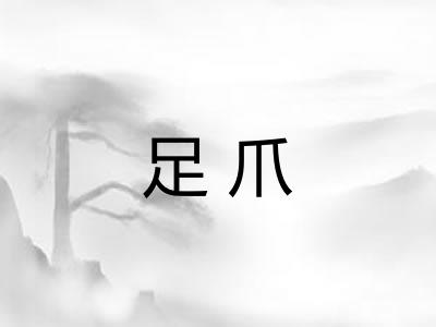足爪 足爪