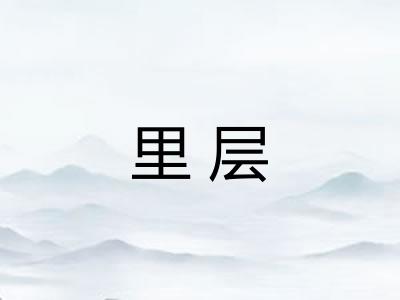 里层