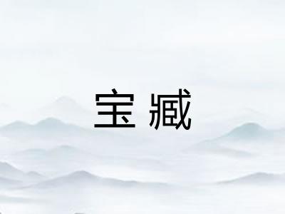 宝臧 宝臧