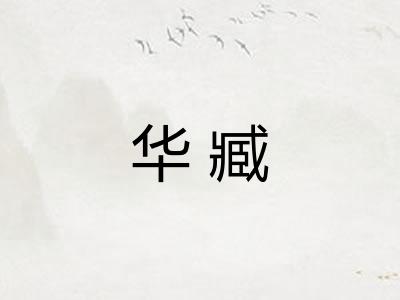 华臧 华臧