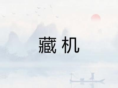藏机 藏机