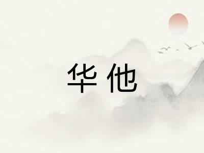 华他 华他