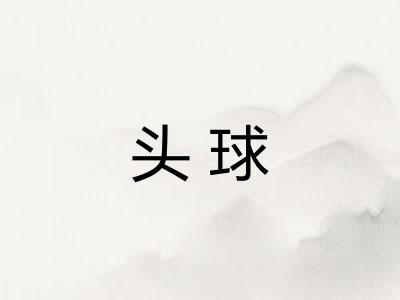 头球 头球