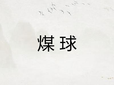 煤球 煤球