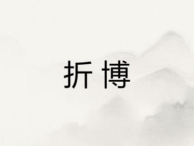 折博 折博